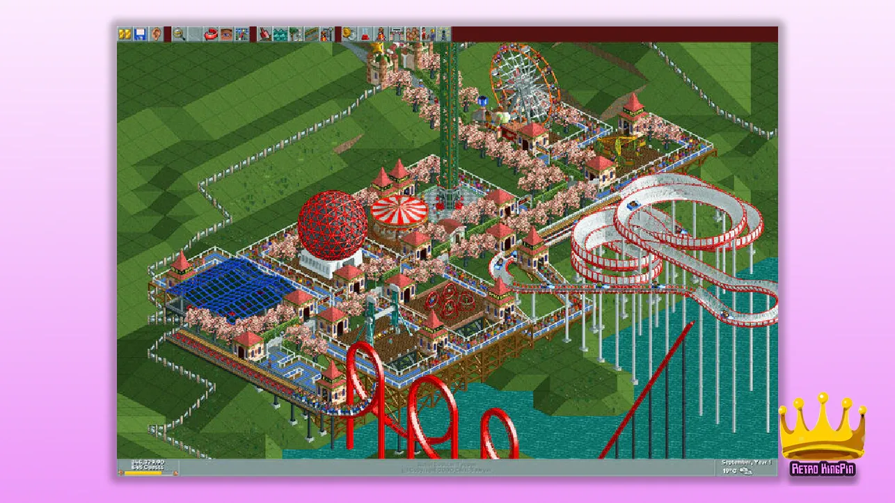 Best 90s PC Games Rollercoaster Tycoon
