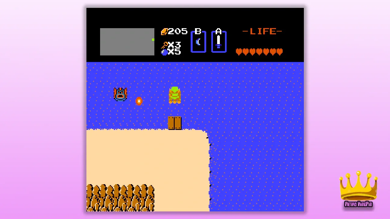 Zelda 1 NES gameplay