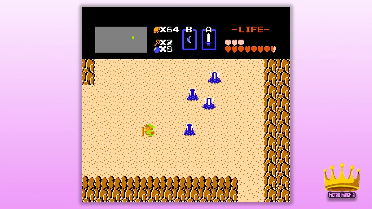 Zelda 1 NES innovation