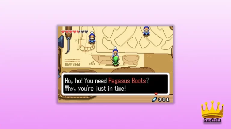 Zelda Minish Cap Pegasus Boots